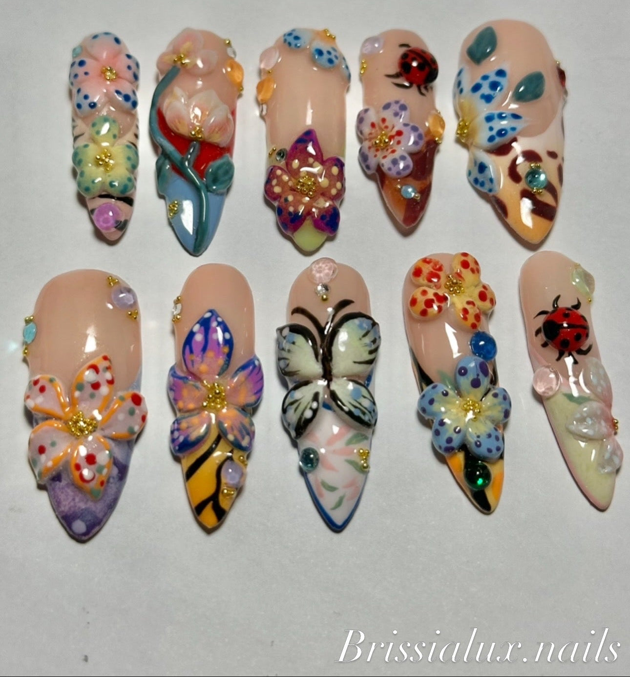 Nature- Press on nails