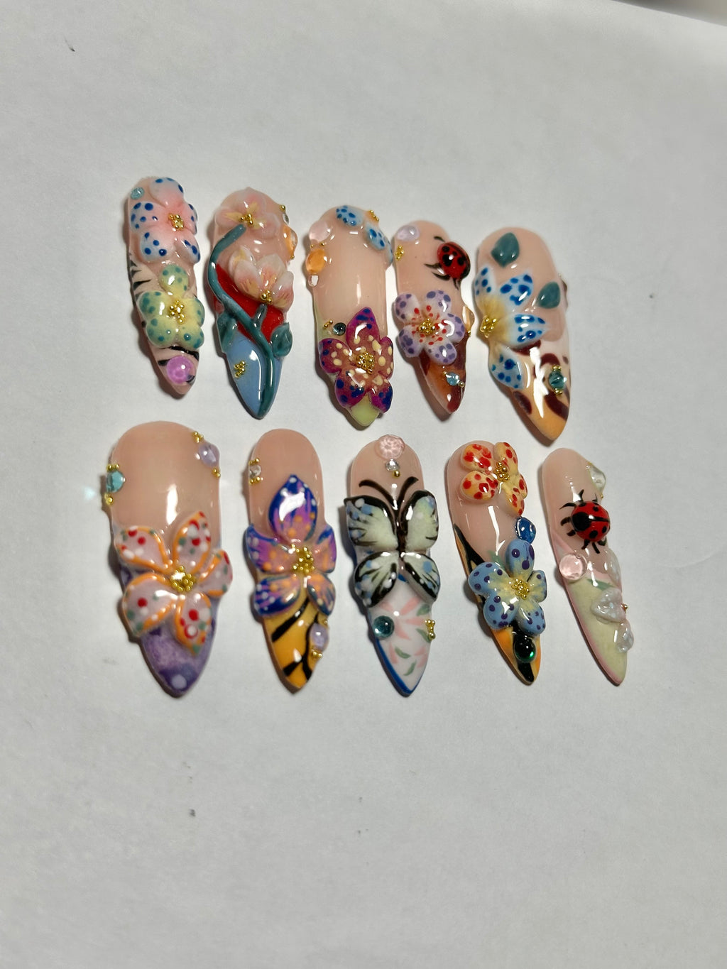 Nature- Press on nails